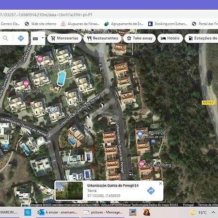 Вилла Casa Na Colina - Moradia Com Piscina Тавира Экстерьер фото
